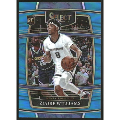 2021-22 Select Prizms Light Blue #86 Ziaire Williams