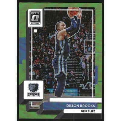 2022-23 Donruss Optic Lime Green #200 Dillon Brooks