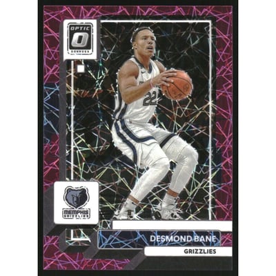 2022-23 Donruss Optic Pink Velocity #190 Desmond Bane
