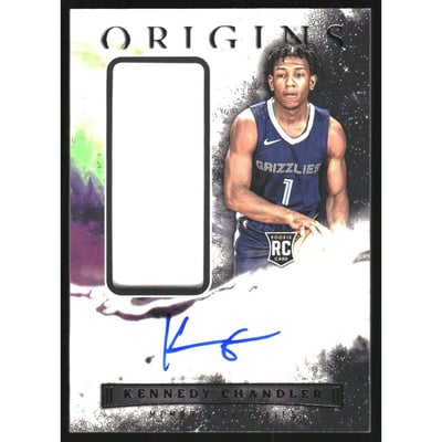 2022-23 Panini Origins Rookie Jersey Autographs #14 Kennedy Chandler
