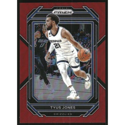 2022-23 Panini Prizm Prizms Red #212 Tyus Jones