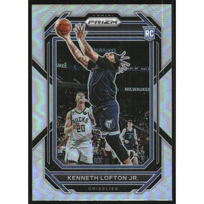 2022-23 Panini Prizm Prizms Silver #253 Kenneth Lofton Jr.