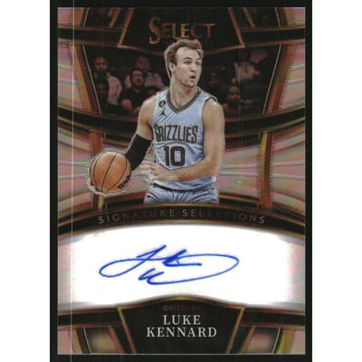 2022-23 Select Signature Selections Autographs #18 Luke Kennard