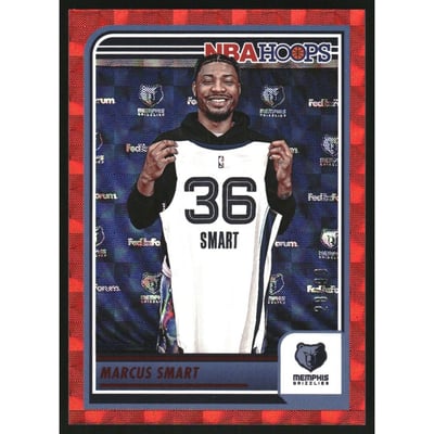 2023-24 Hoops Hyper Red #111 Marcus Smart