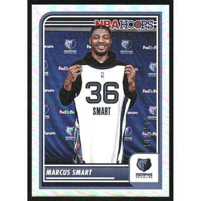 2023-24 Hoops Silver #111 Marcus Smart