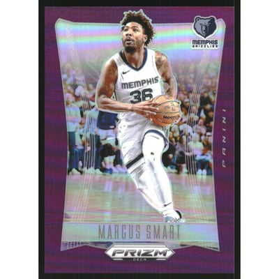 2023-24 Panini Prizm Deca Prizms Purple #82 Marcus Smart