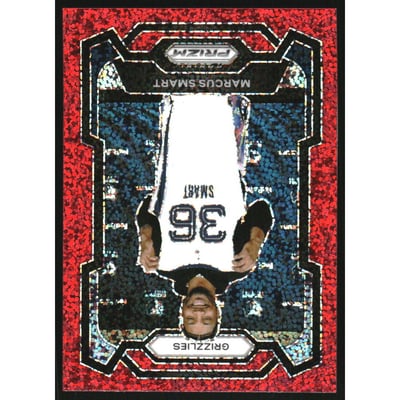 2023-24 Panini Prizm Prizms Red Sparkle #62 Marcus Smart