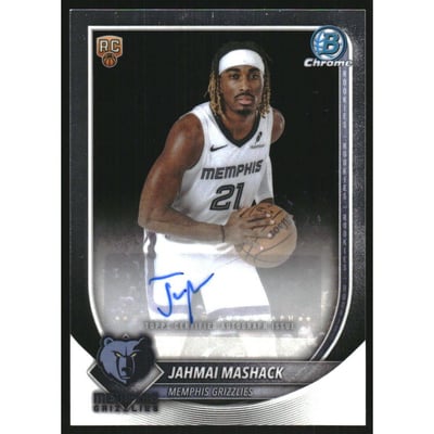 2025-26 Bowman Chrome Autographs #BCAJM Jahmai Mashack