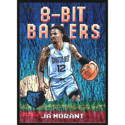 2025-26 Topps 8-Bit Ballers Holo Foil #8B12 Ja Morant
