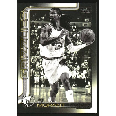 2025-26 Topps Blackout #182 Ja Morant