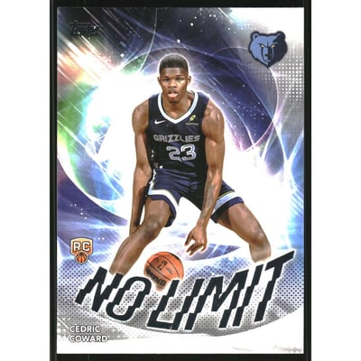 2025-26 Topps No Limit #NL11 Cedric Coward