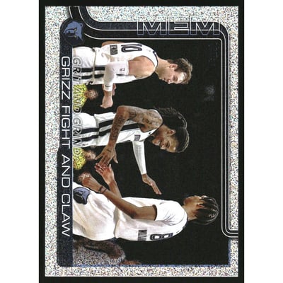 2025-26 Topps Sandglitter #298 Grit and Grind/Luke Kennard/Ja Morant/Ziaire Williams