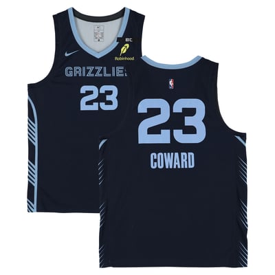 Cedric Coward Memphis Grizzlies Fanatics Authentic Game-Used #23 Navy Jersey from the 2026 NBA Summer League - Size XL