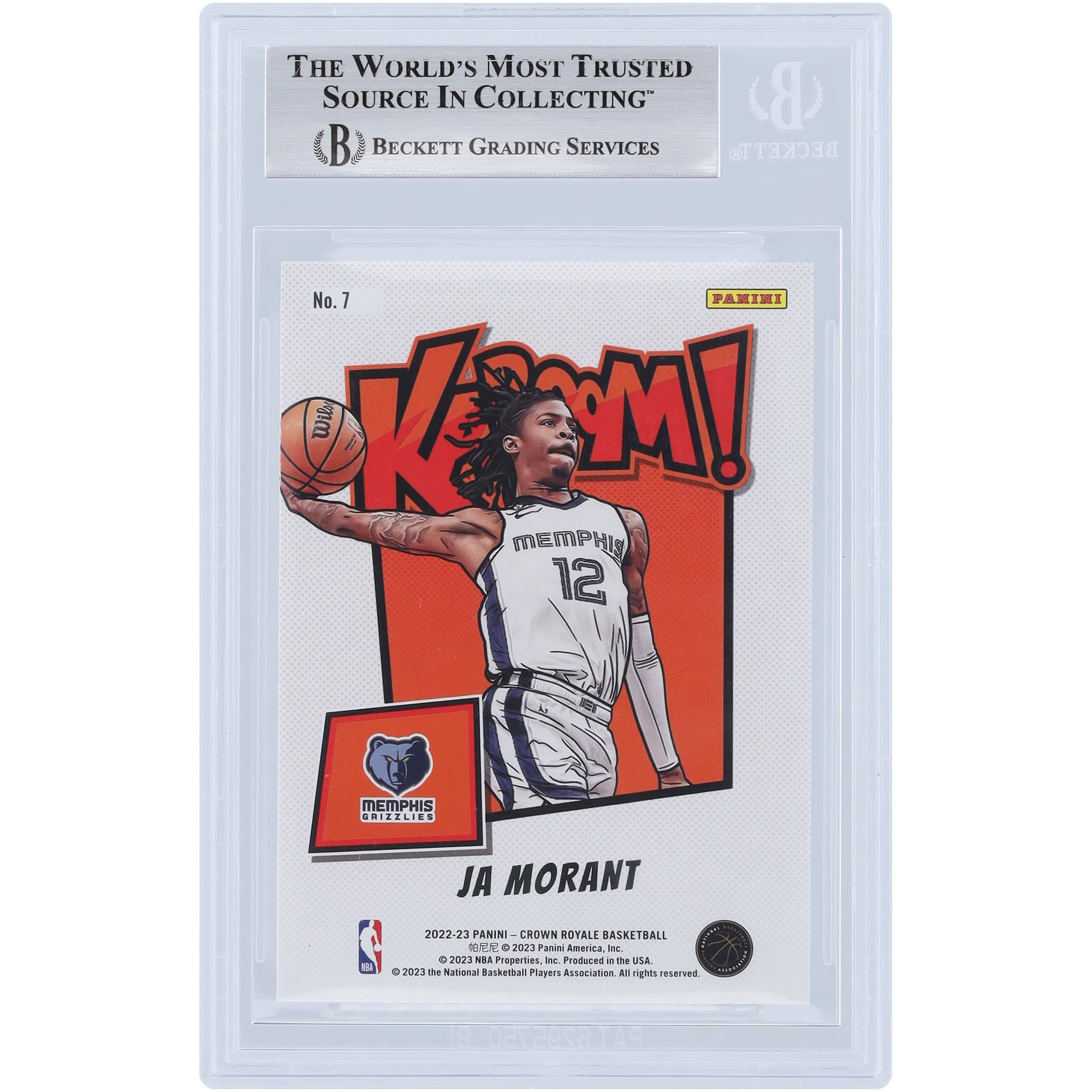 限定25枚激レア!】Ja Morant 2022-23 Panini NBA Hoops Panini 