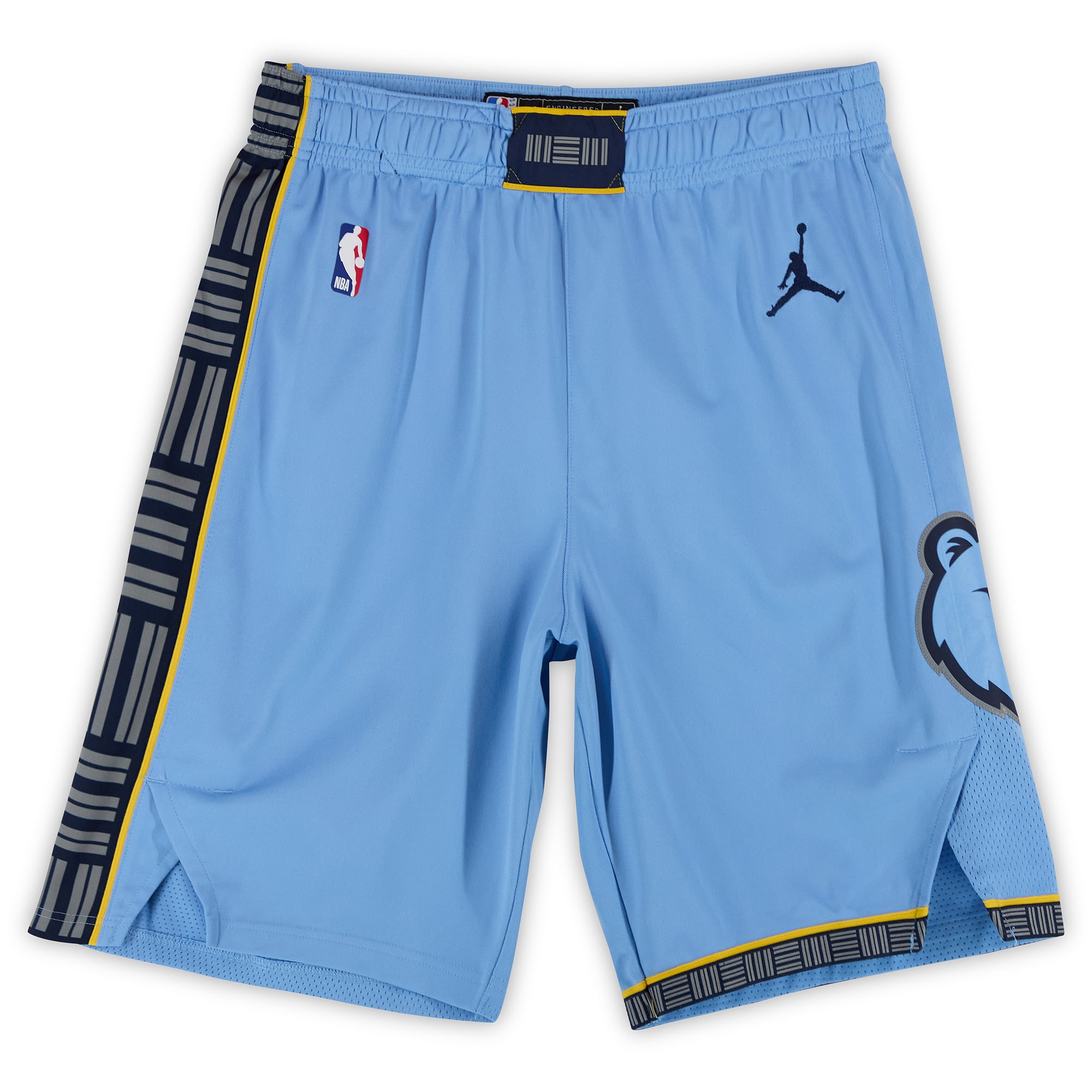 Ja Morant Memphis Grizzlies Game-Used Light Blue Nike Shorts from the 2025-26 NBA Season - Size 36
