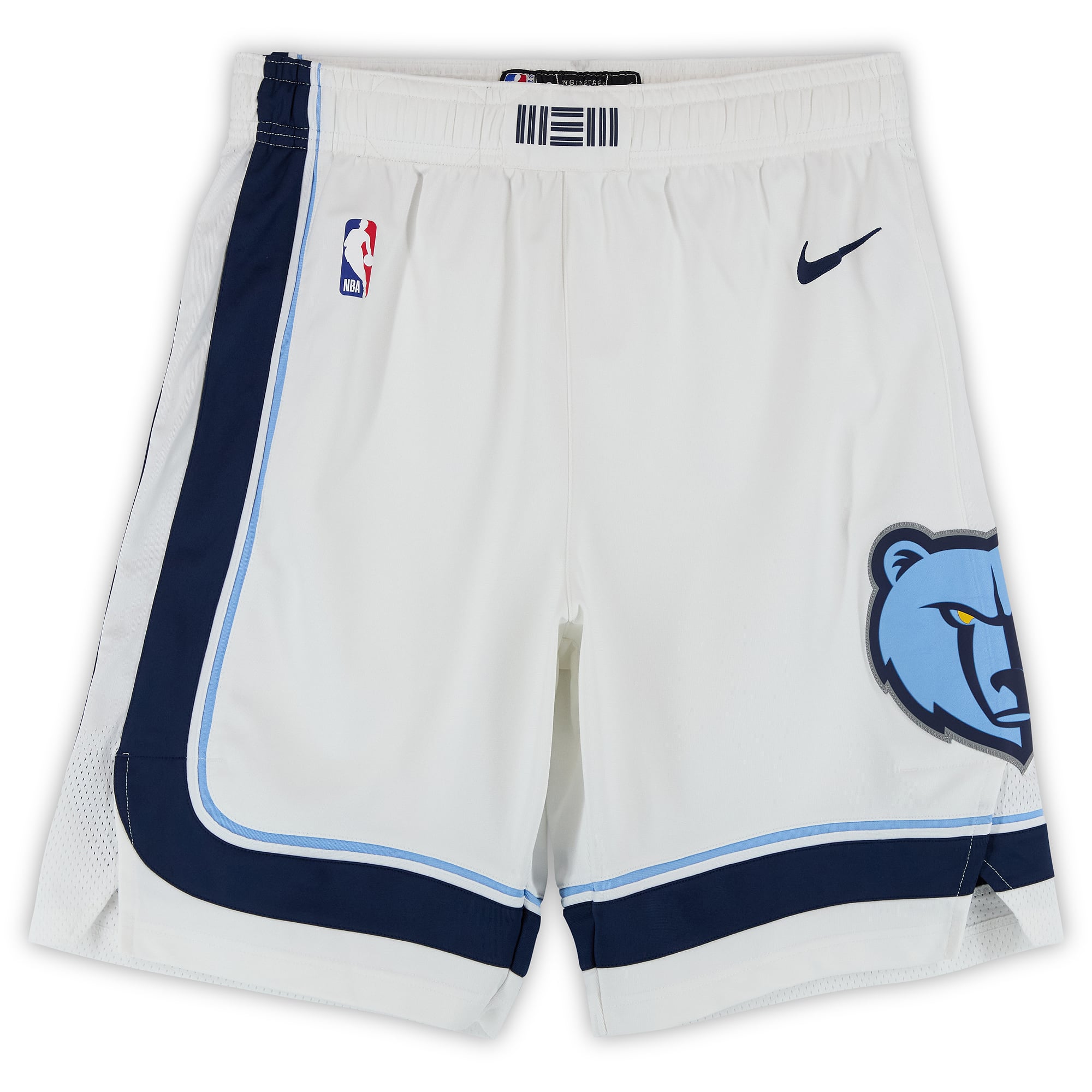 Ja Morant Memphis Grizzlies Game-Used White Nike Shorts from the 2025-26 NBA Season - Size 36