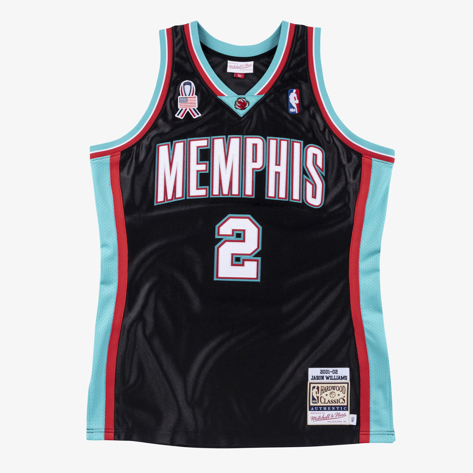 Jason Williams Memphis Grizzlies 2001-02 Black Authentic Player Jersey