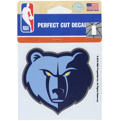 Memphis Grizzlies Die Cut Decal 4x4 - Color