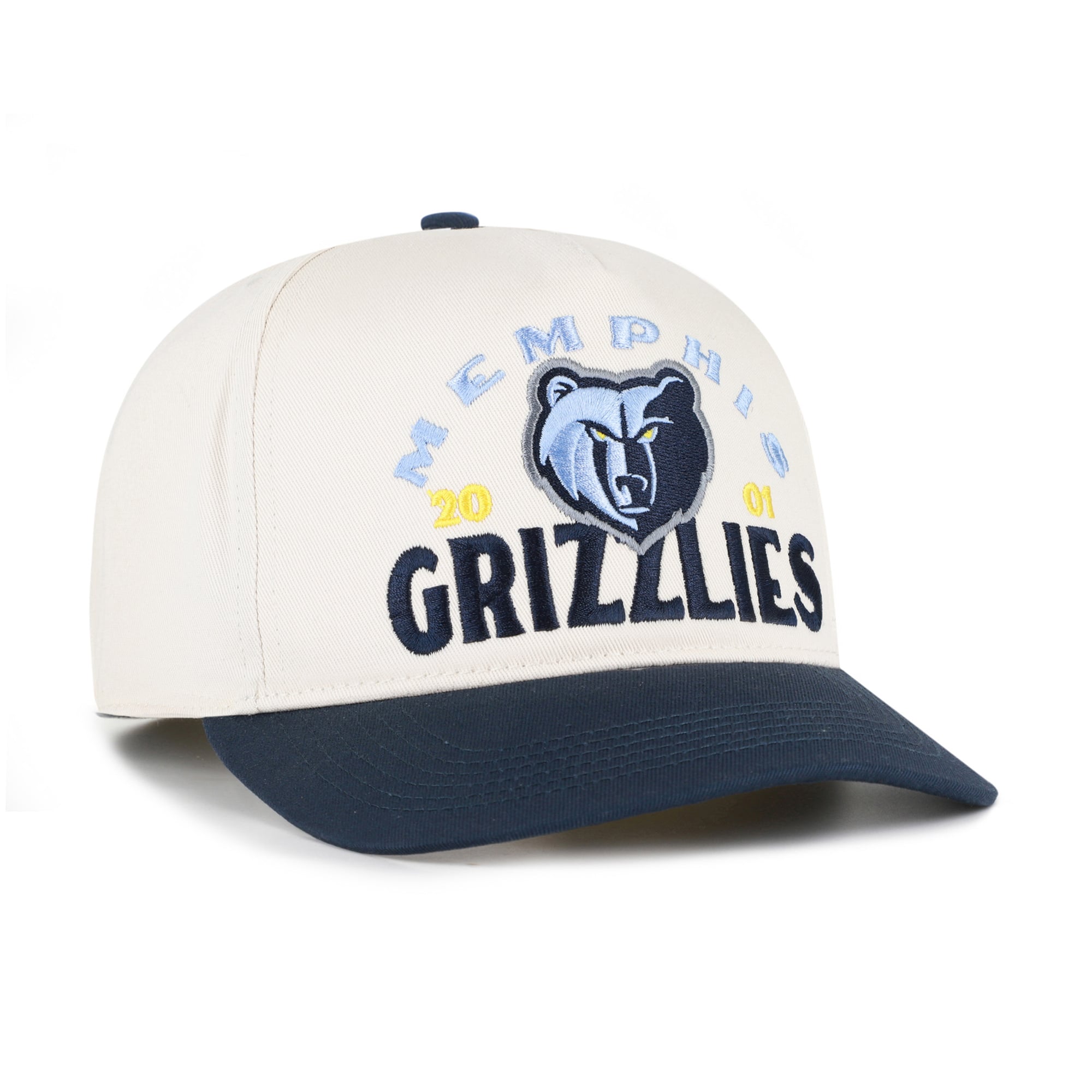 Casquette ajustable Arcitext Hitch '47 Natural Memphis Grizzlies pour homme