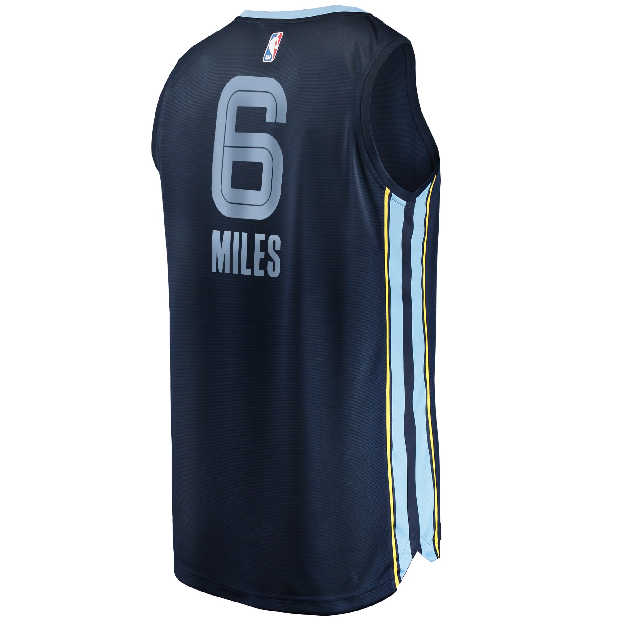 Men's Fanatics CJ Miles Navy Memphis Grizzlies Fast Break Replica