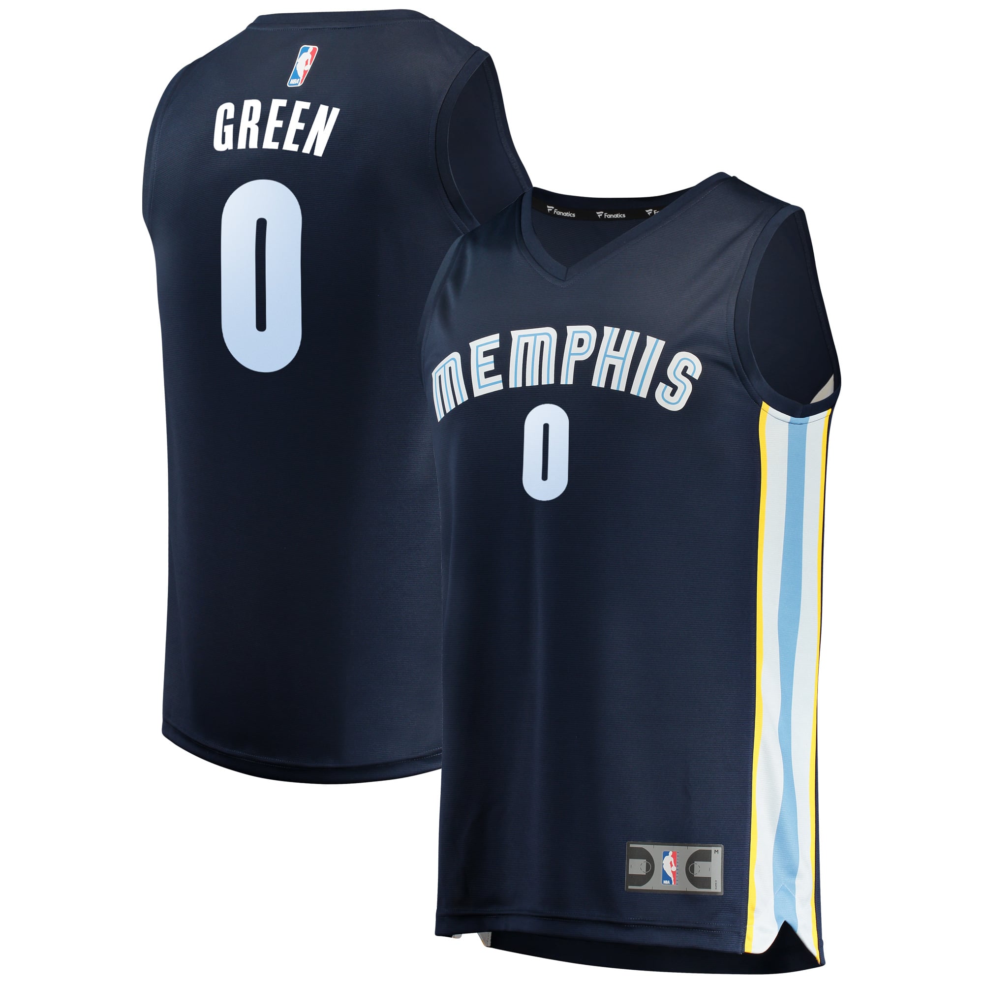 Men's Fanatics JaMychal Green Navy Memphis Grizzlies Fast Break