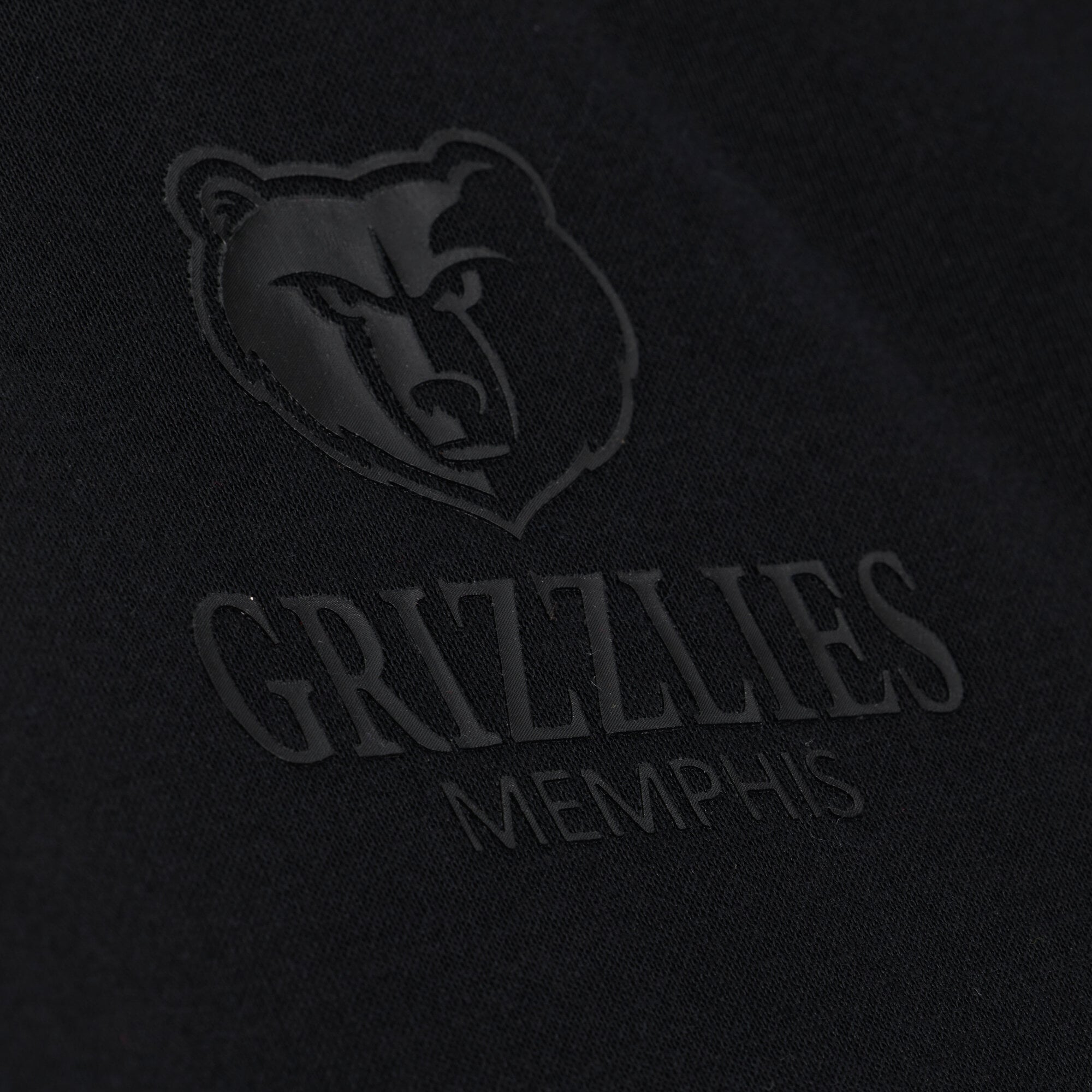 Men's Mitchell & Ness Black Memphis Grizzlies Core Fleece Hoodie
