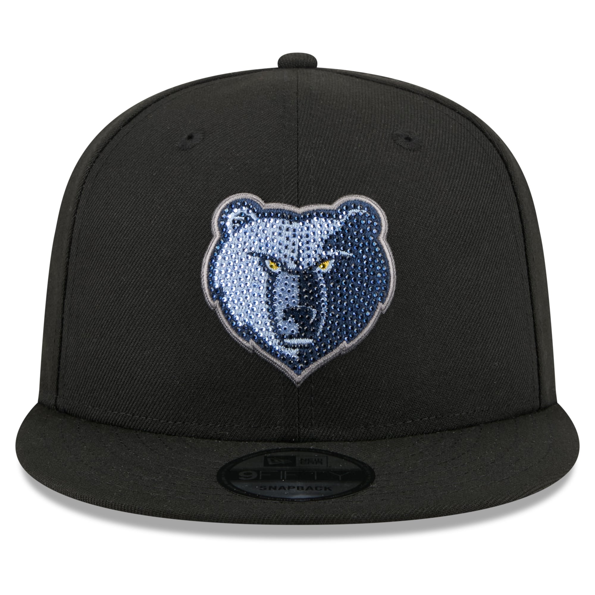 Men's New Era Black Memphis Grizzlies 2026 NBA Draft Crystal 9FIFTY Snapback Hat