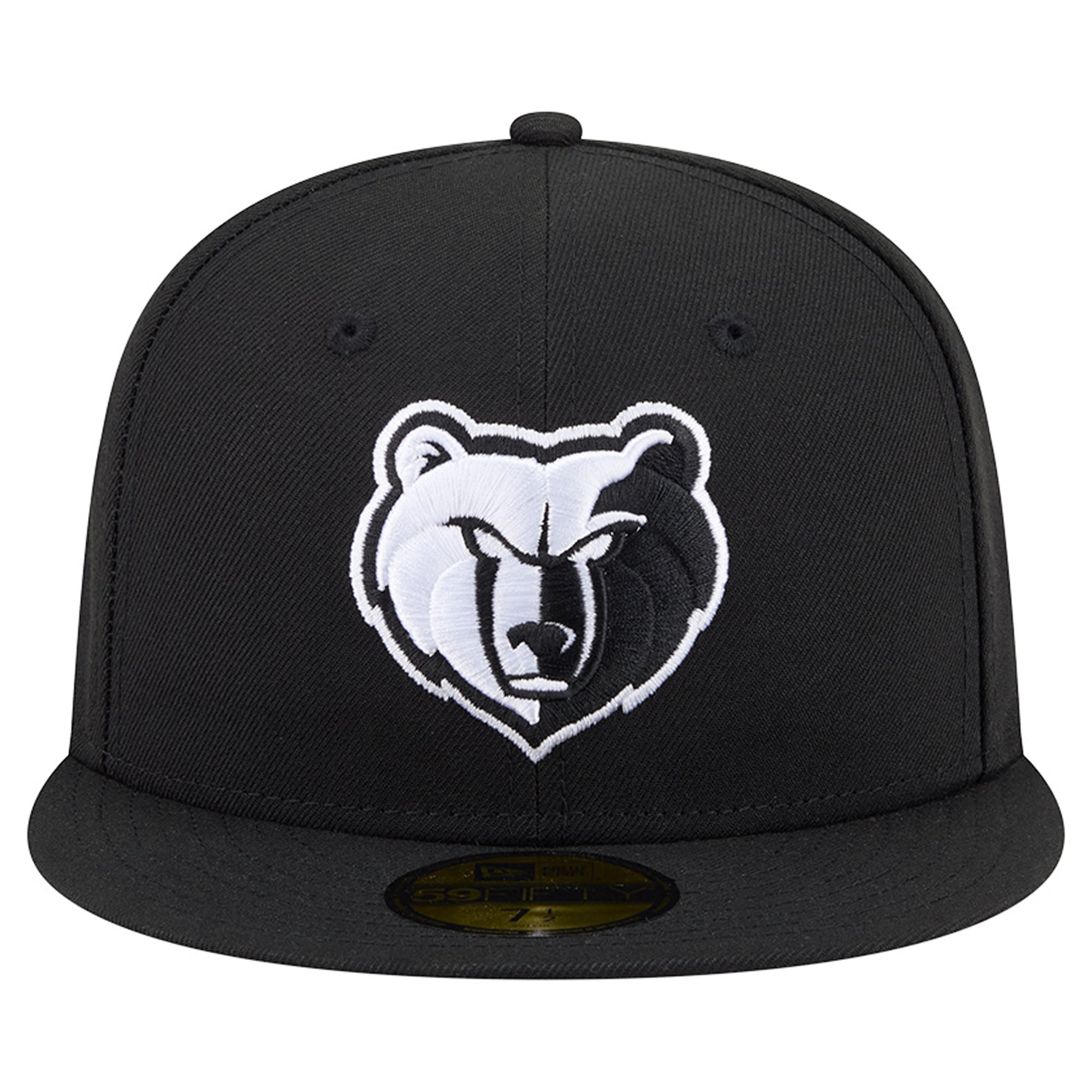 Men's New Era Black Memphis Grizzlies 59FIFTY Fitted Hat