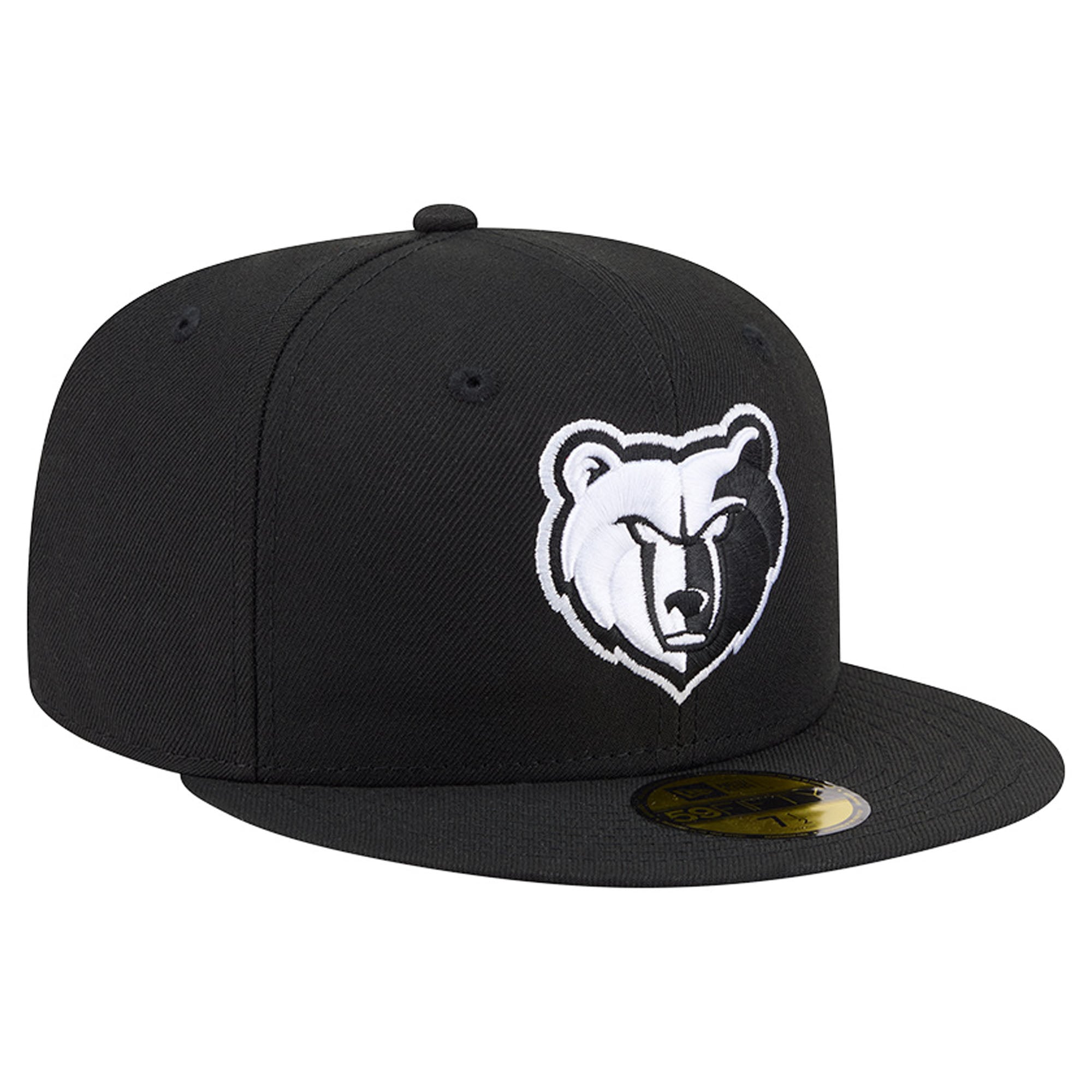 Men's New Era Black Memphis Grizzlies 59FIFTY Fitted Hat