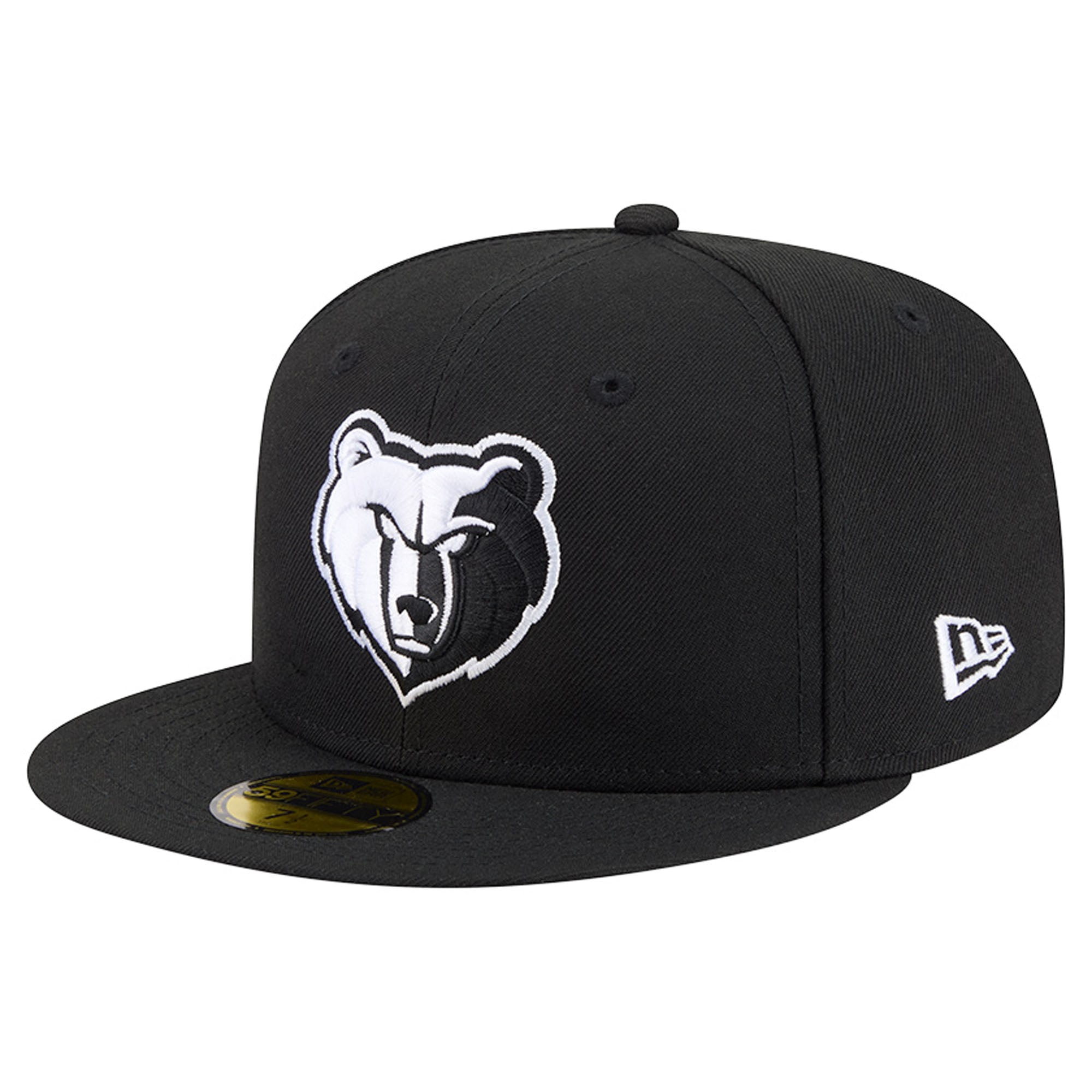 Men's New Era Black Memphis Grizzlies 59FIFTY Fitted Hat