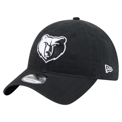 Memphis Grizzlies New Era 9TWENTY Adjustable Hat - Black
