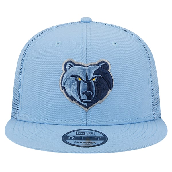 Memphis Grizzlies New Era Meshback 9FIFTY Snapback Hat - Blue display picture 1