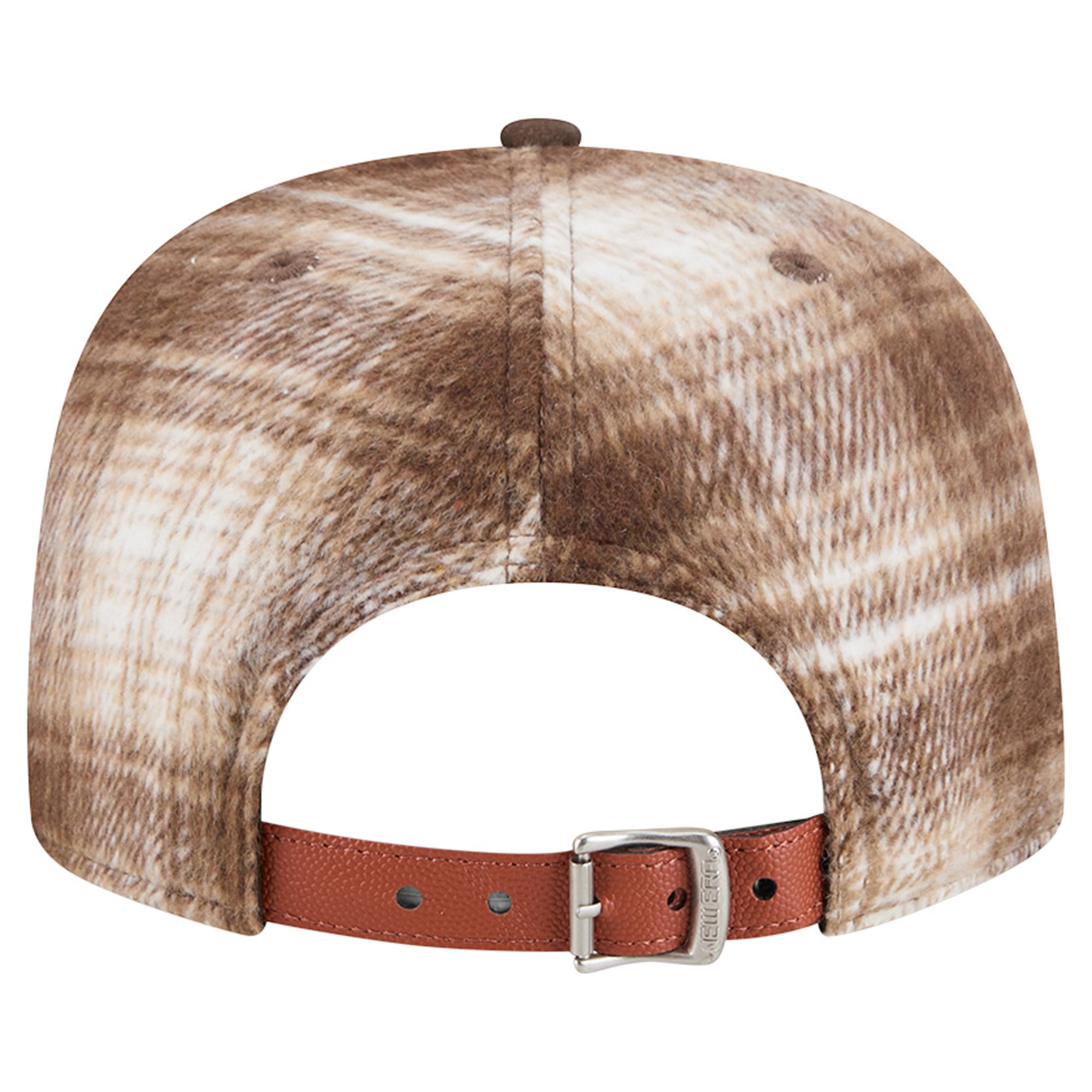 Casquette ajustable New Era 9FIFTY à carreaux Memphis Grizzlies marron pour homme