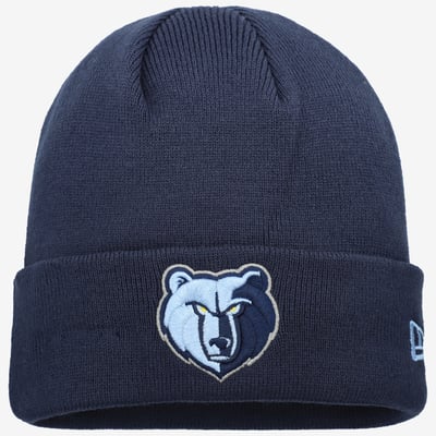 Memphis Grizzlies New Era Cuffed Knit Hat - Navy