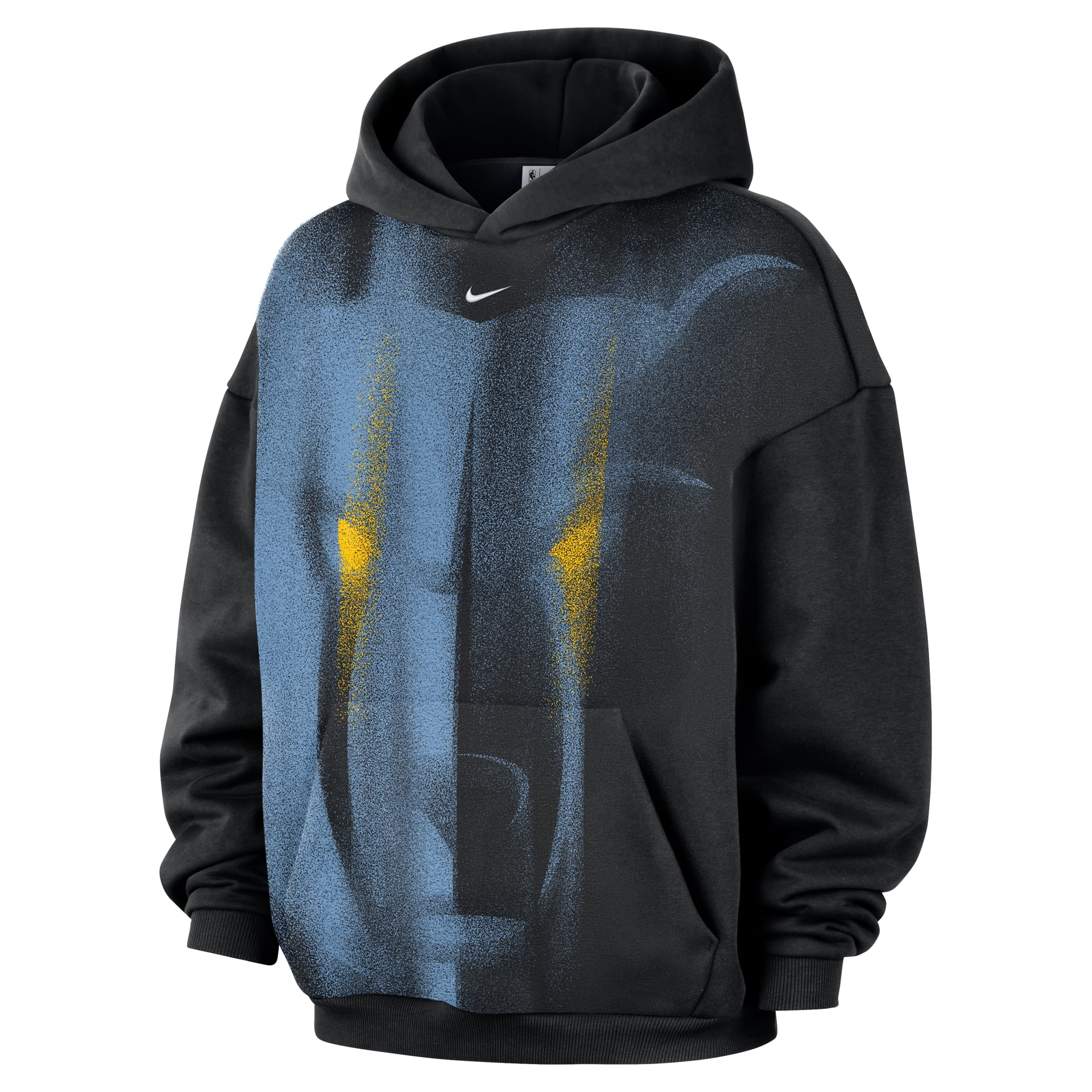 Sweat à capuche Nike Memphis Grizzlies 2026 Standard Issue Practice Icon Fleece noir pour homme
