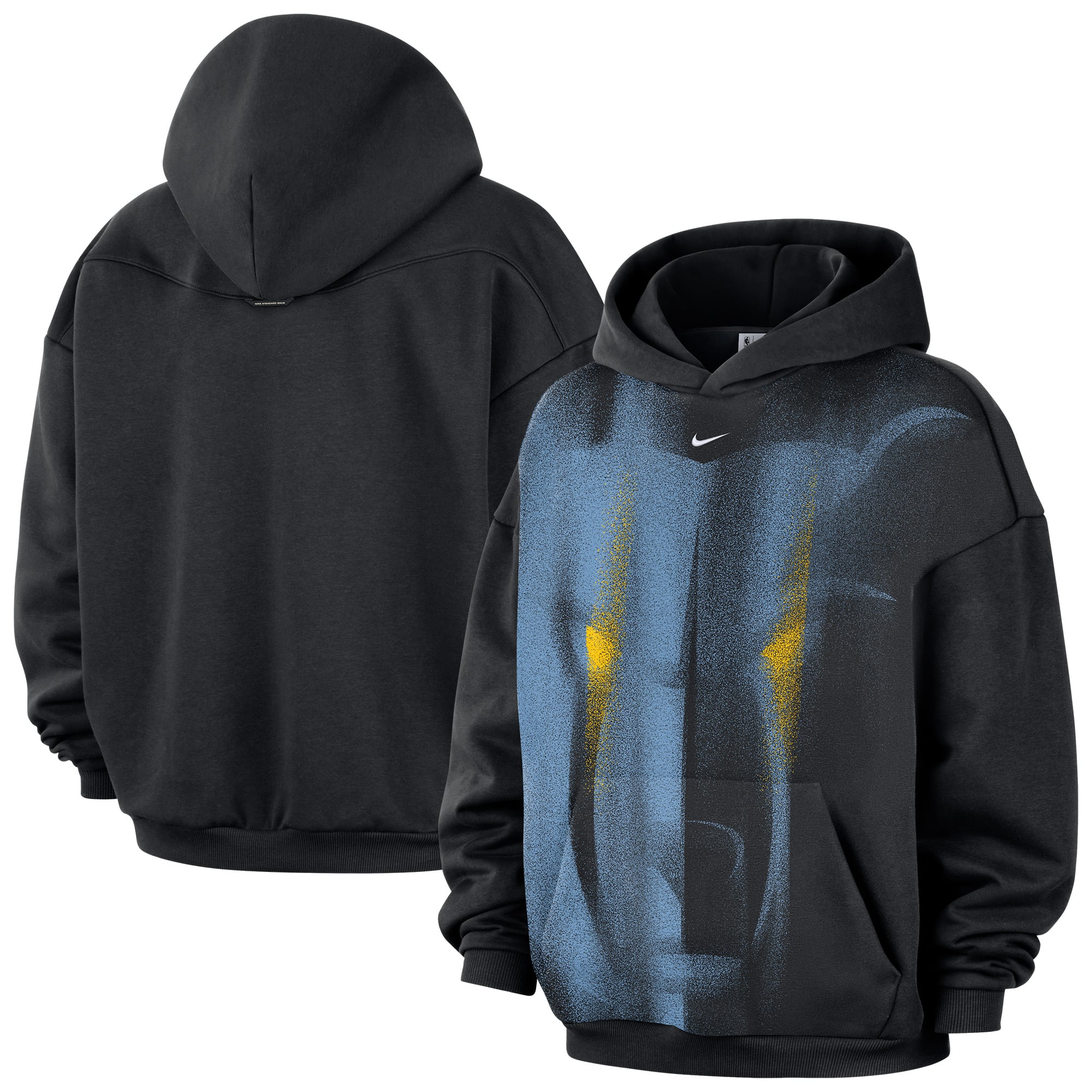 Sweat à capuche Nike Memphis Grizzlies 2026 Standard Issue Practice Icon Fleece noir pour homme
