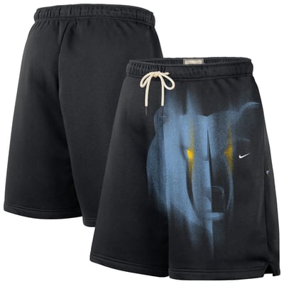 Memphis Grizzlies Nike 2026 Standard Issue Practice Icon Fleece Shorts - Black