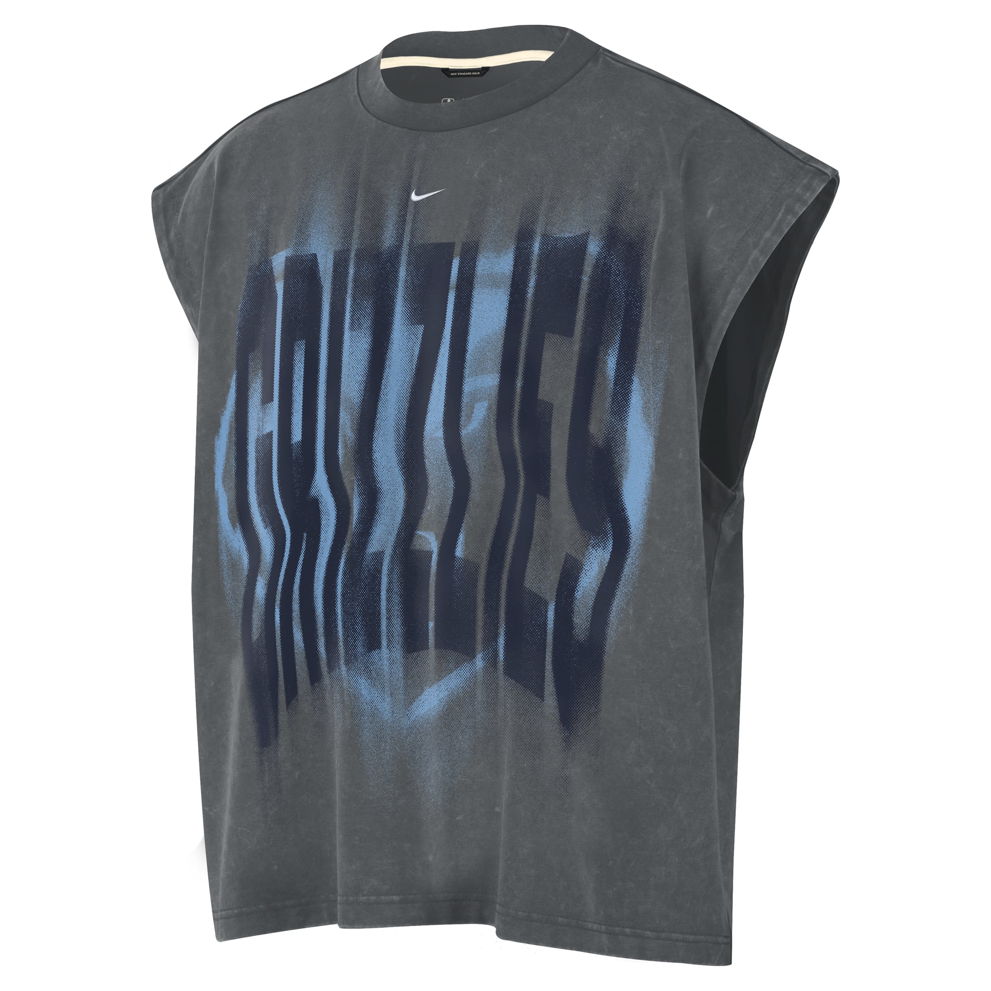 Débardeur d'avant-match Nike Grizzlies Memphis 2026 Standard Issue pour homme, couleur anthracite