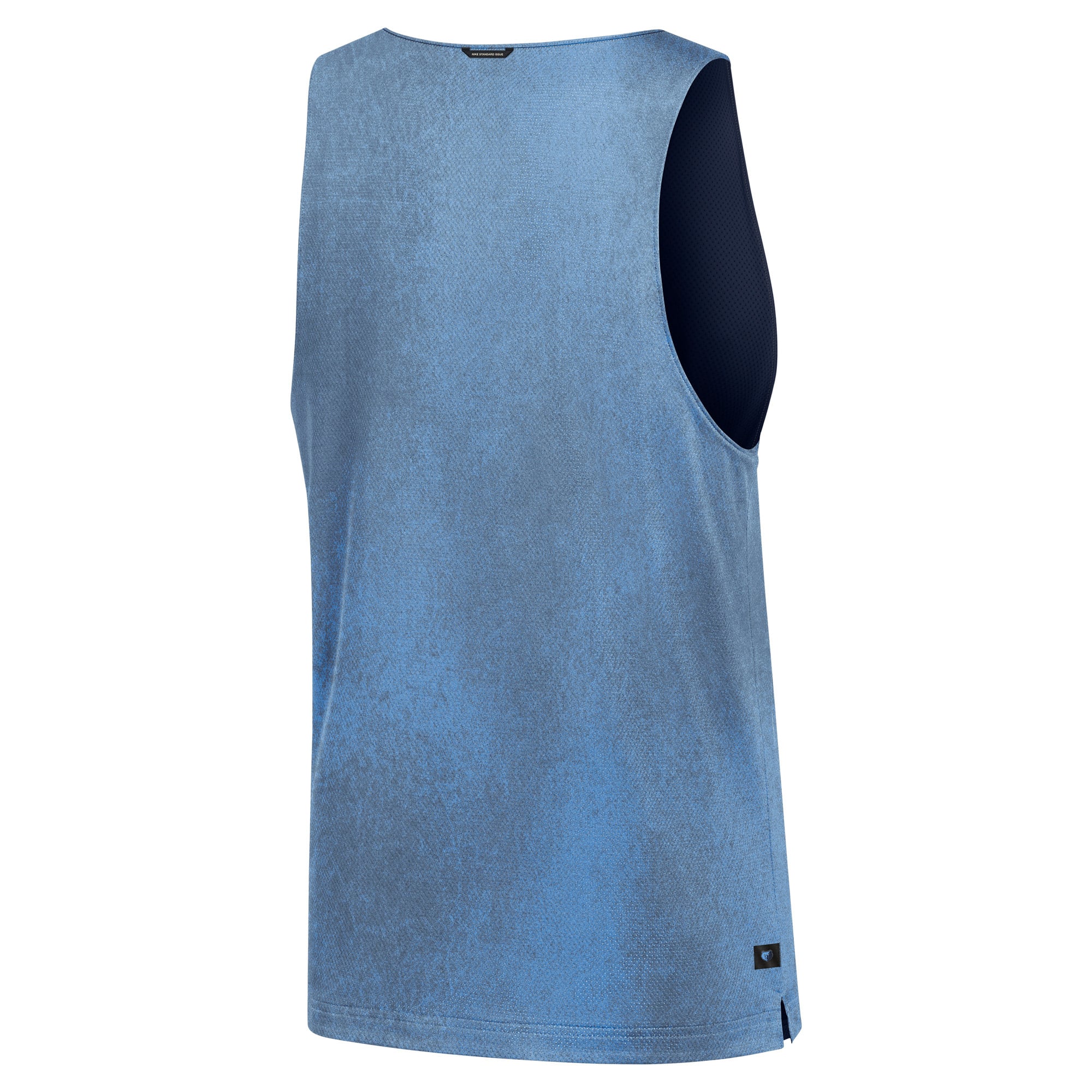 Maillot réversible Nike Memphis Grizzlies 2026 Standard Issue Practice Icon Mesh pour homme, bleu clair/marine