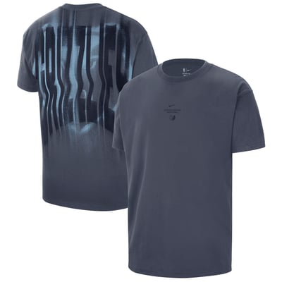 Memphis Grizzlies Nike 2026 Standard Issue Pre-Game Max 90 T-Shirt - Navy