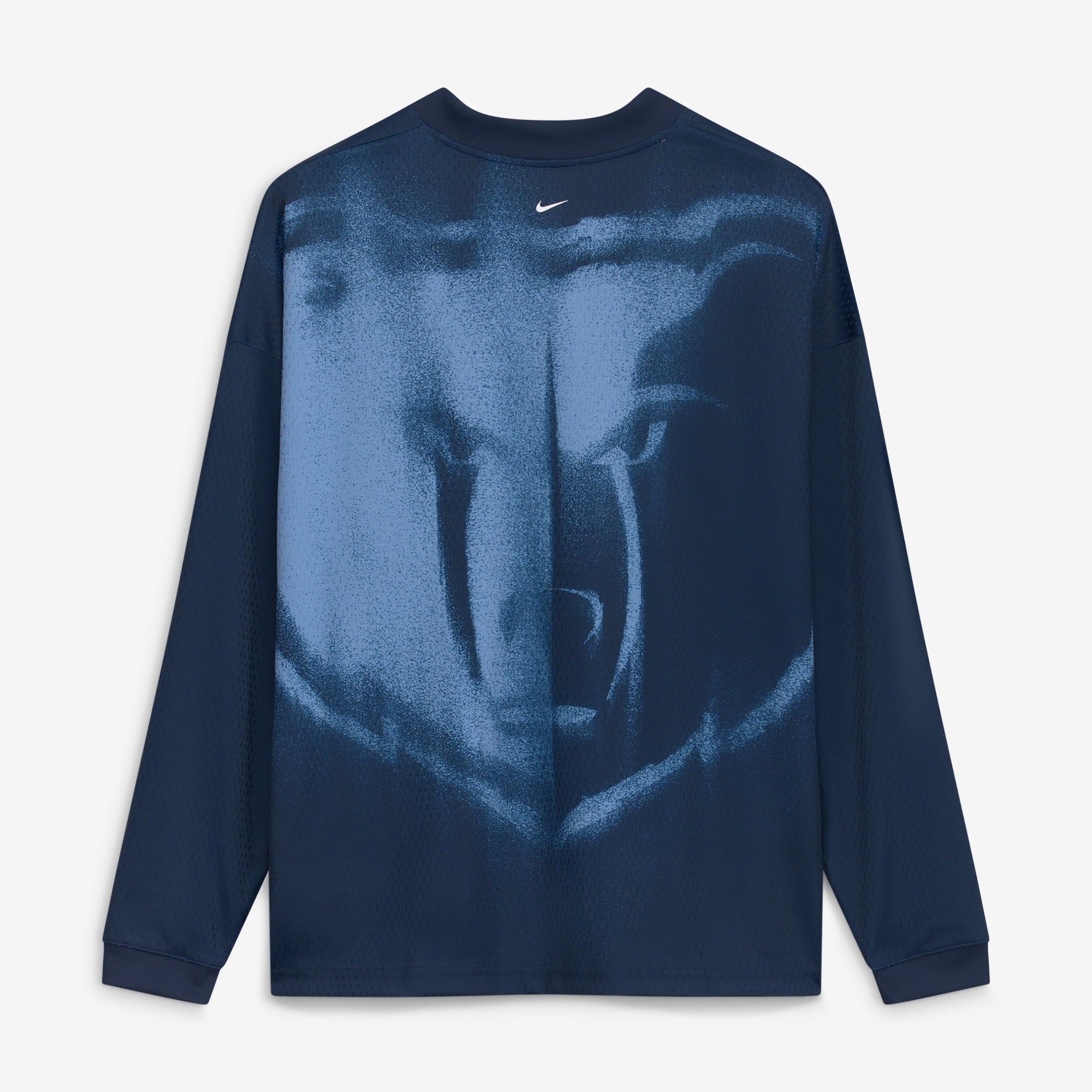 T-shirt à manches longues Nike Memphis Grizzlies bleu marine 2026 Standard Issue pour homme