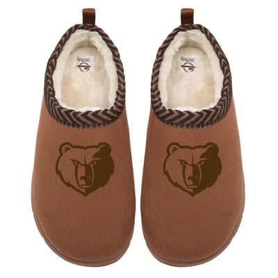 Memphis Grizzlies ISlide Unisex Tonal Logo Mission Slipper - Tan
