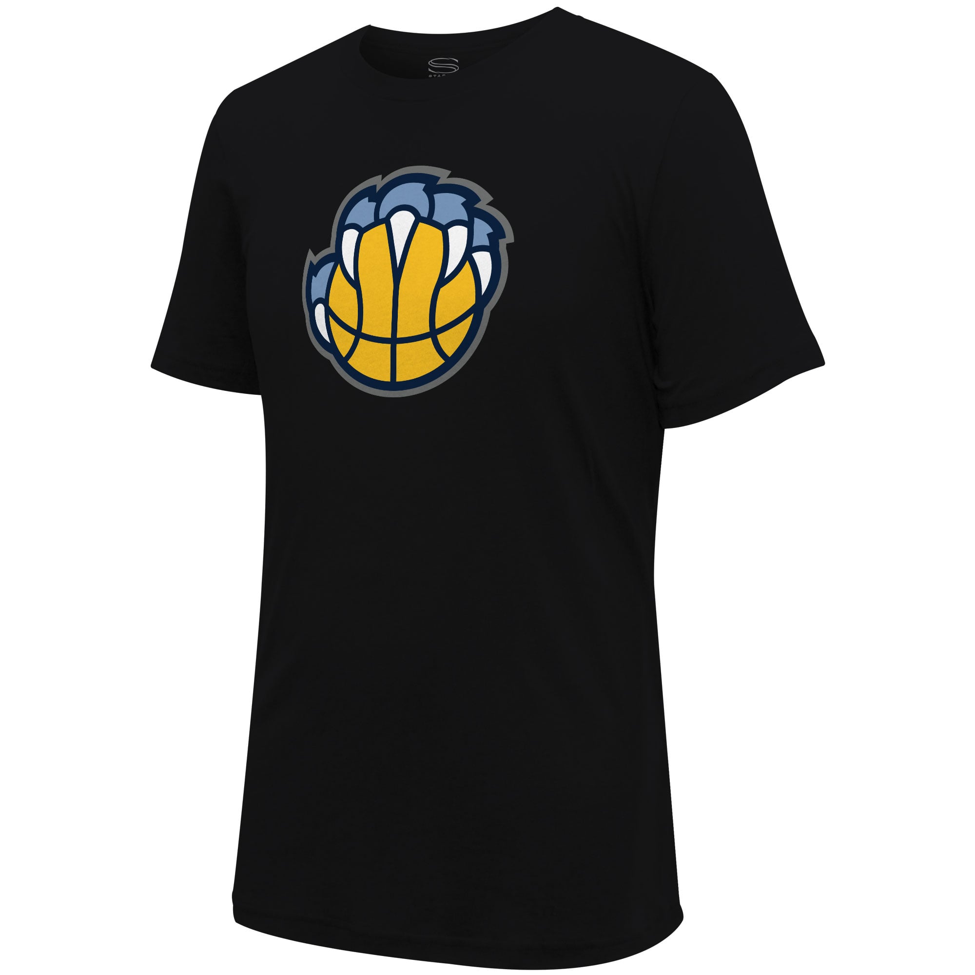 T-shirt unisexe Stadium Essentials noir Memphis Grizzlies avec logo principal
