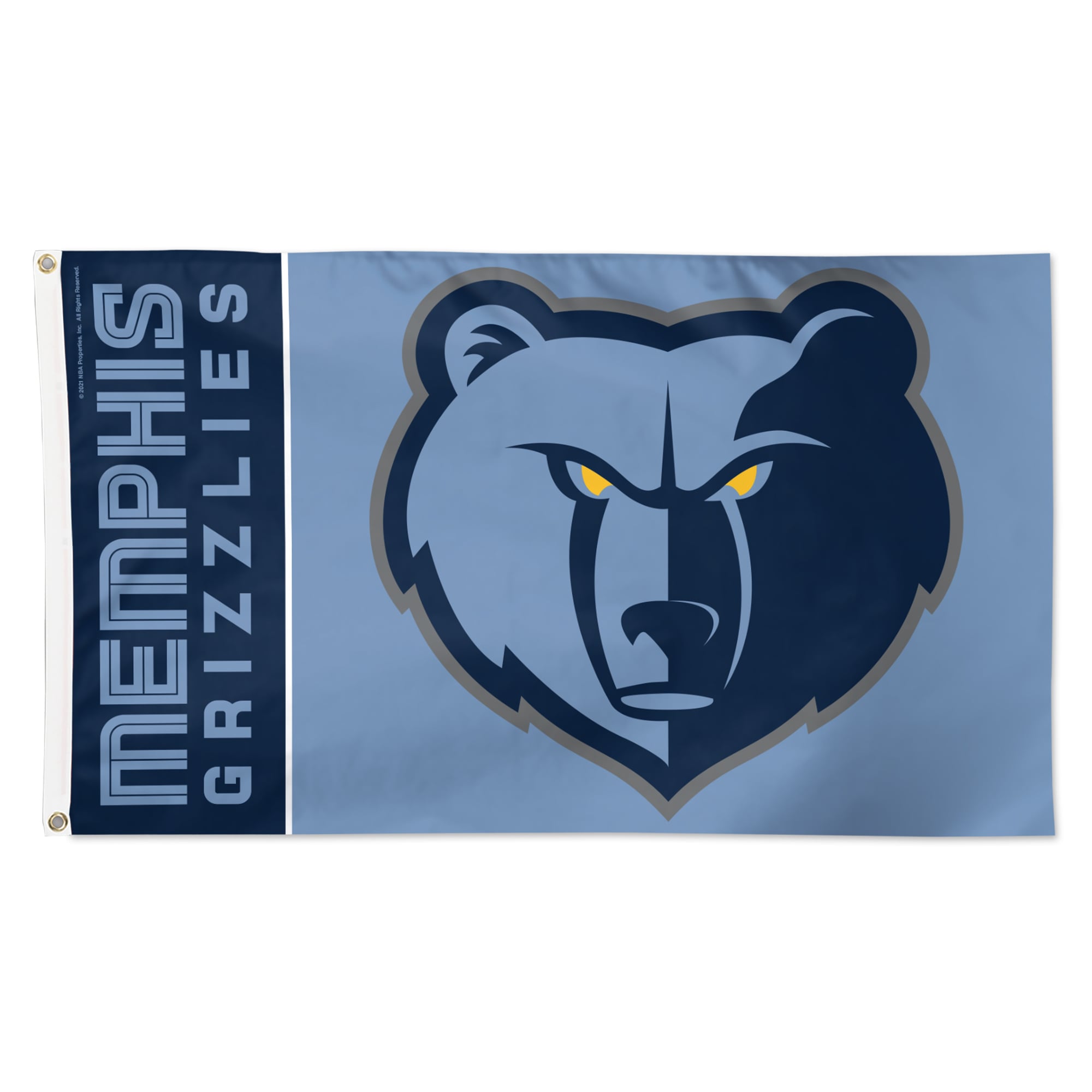 Drapeau de luxe WinCraft Memphis Grizzlies 3' x 5' à une face, inspiré des blocs