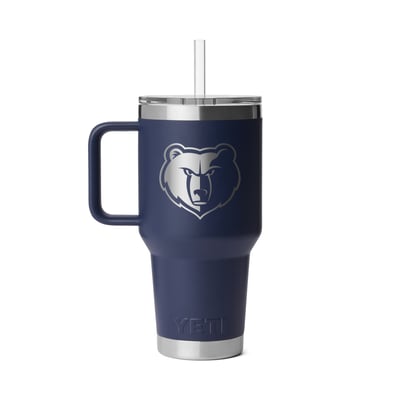 Memphis Grizzlies YETI 35oz. Rambler 2.0 Straw Mug