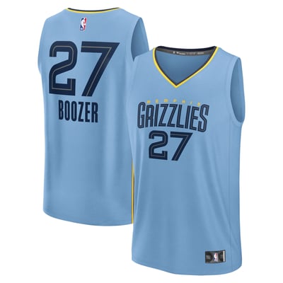 Cameron Boozer Memphis Grizzlies Fanatics Youth Fast Break Replica Jersey - Light Blue - Statement Edition