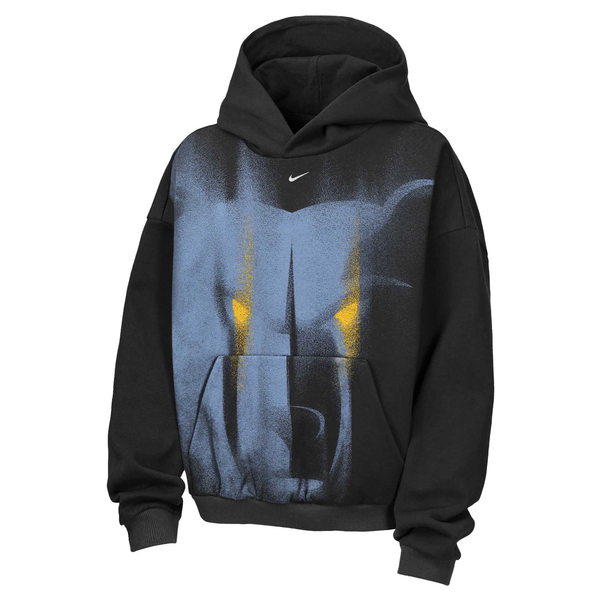 Sweat à capuche Nike Memphis Grizzlies 2026 Standard Issue Practice Icon Fleece pour enfant, noir