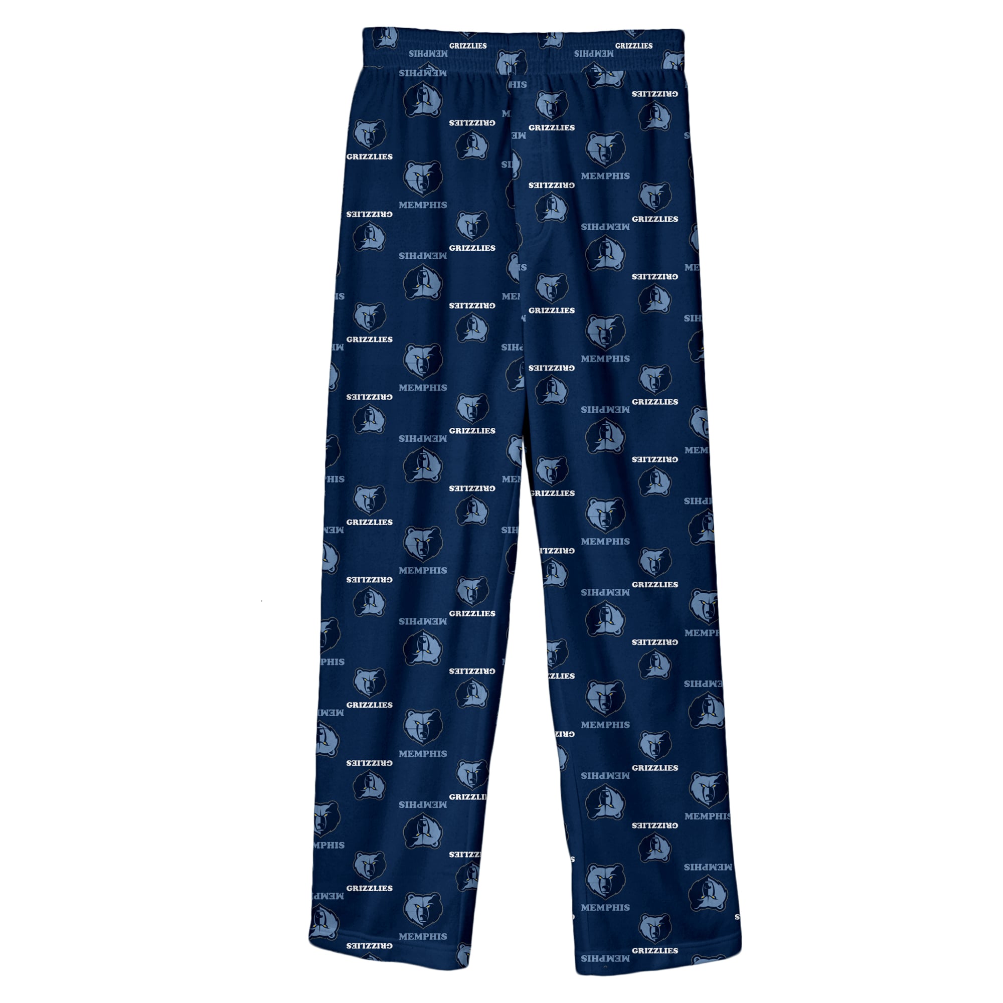 Pantalon de pyjama imprimé Memphis Grizzlies bleu marine pour jeunes la marque Outerstuff