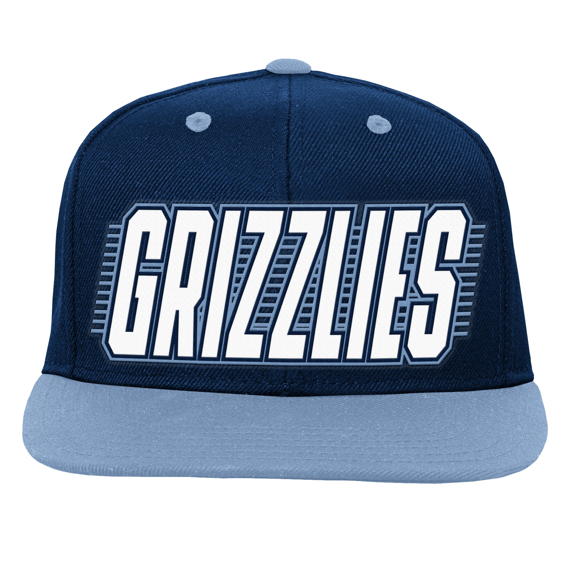 Casquette snapback Outerstuff bleu marine Memphis Grizzlies pour jeunes