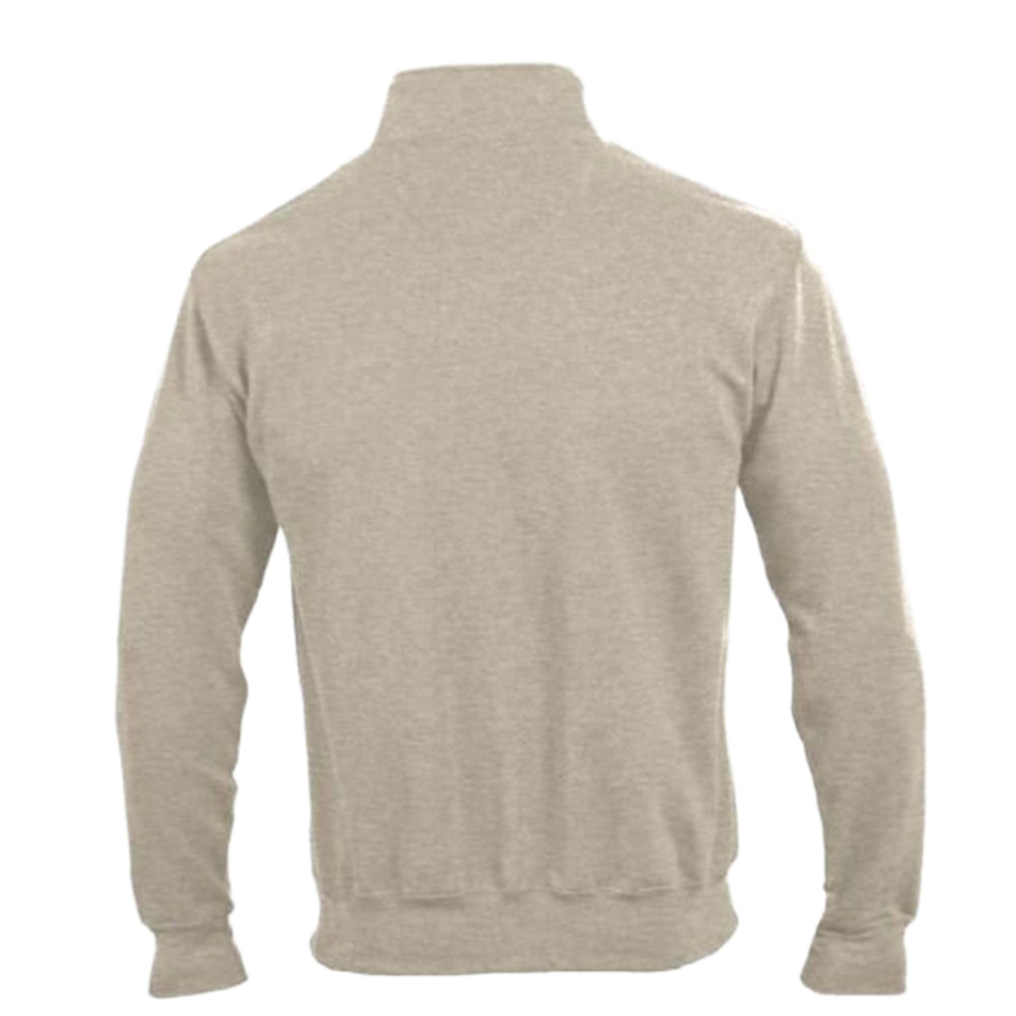 Men's Champion Cream Memphis Tigers Established Date Quarter-Zip Pullover